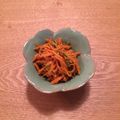 KAE0722's cooksnap of when they made ∮人参とピーマン✰ごま味噌✰彡きんぴら∮.