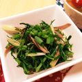 saori・ω・'s cooksnap of when they made 止まらん！おかひじき・エノキ・茗荷・シソ.
