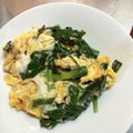 ゆーママぽん's cooksnap of when they made 簡単すぎるニラ玉( ¨̮ )♡.