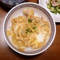 ちくわ１２'s cooksnap of when they made 油揚げ入れてボリューム！とろとろ親子丼.