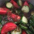 きくち組's cooksnap of when they made すぐできる！トマトときゅうりのもずく和え.