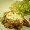 umizarusuki's cooksnap of when they made 塩だれレモン❤チキン南蛮.