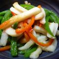 りむゆらマンマ's cooksnap of when they made 私は好きよ、チクワとピーマンの煮たの.