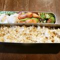 Ｐ子ママ's cooksnap of when they made 残りご飯で「おかか焼き飯」.