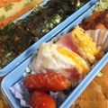 ゆけり３兄弟's cooksnap of when they made お弁当ベーコン目玉焼き♡.