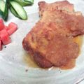 ☆ようこりん☆'s cooksnap of when they made 豚肉のチーズはさみ焼き☆by息子.