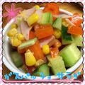 まゆちゃろ's cooksnap of when they made 【タパス】食べるガスパッチョ風サラダ.