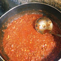 TECHNOMAN's cooksnap of when they made トマト缶で簡単ミートソース.