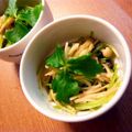 BiwacoJune's cooksnap of when they made えのきと三つ葉.