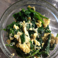 meetanママ's cooksnap of when they made 卵とほうれん草とじゃこの炒め.