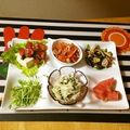 komutatata's cooksnap of when they made トマトとしそのドレシング.
