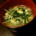 サトモユリア's cooksnap of when they made お手軽★にらともやしの卵スープ.