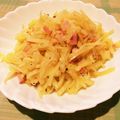 momo112612's cooksnap of when they made じゃがいものベーコン炒め.