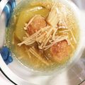 くむい's cooksnap of when they made やさしいお酢できゅうりの肉詰めさっぱり煮.