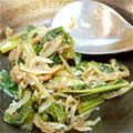 番長ちなみに30歳's cooksnap of when they made 超簡単醤油だけ★蕪の葉(大根)ふりかけ★.