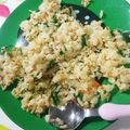 えこ2525's cooksnap of when they made 離乳食・幼児食☆納豆チャーハン.