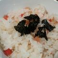 桜雅のママタン's cooksnap of when they made 土鍋炊飯☆しらすのうめ風味ご飯.