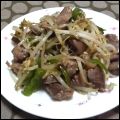 麻's cooksnap of when they made 砂肝のにんにく醤油炒め.