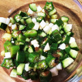 Tomotomo05's cooksnap of when they made 長芋と胡瓜の梅おかか和え.
