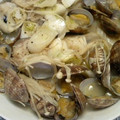 sayuyu1's cooksnap of when they made ♡◎あさりと白身魚の簡単レンジ酒蒸し.