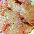 tanapi's cooksnap of when they made もっちもち紅ショウガ大根餅.