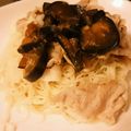 Ｍｒ．ポテトヘッド's cooksnap of when they made なすと豚肉のさっぱり冷やしうどん♪.