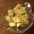 cloveruu's cooksnap of when they made アボカドの梅マヨわさび醤油和え.