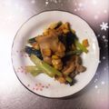 K0A9O0R8U♪'s cooksnap of when they made ✿鶏肉と小松菜のにんにくバター醤油炒め✿.