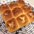 umisthich's cooksnap of when they made チーズとベーコン入り☆ちぎりパン.