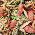 けいこSu's cooksnap of when they made 簡単に節約 豆苗も卵のソース炒め.