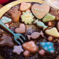 STfam's cooksnap of when they made 濃厚！HMで作れる簡単！ガトーショコラ.