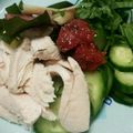 masumin110's cooksnap of when they made しっとり柔らかささみと若布胡瓜の梅ぽん酢.