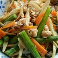 kazooco's cooksnap of when they made 根菜とアスパラの洋風きんぴら.