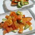 ほそあず's cooksnap of when they made 鮭のアボカドサラダのせ.