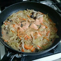 terakooo's cooksnap of when they made 魚食推進中！鮭のちゃんちゃん焼き.