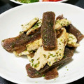 ミヤコシ's cooksnap of when they made 氷こんにゃくと鶏肉の海苔しお炒め.