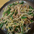 tetsu0120's cooksnap of when they made 豚肉とにらのもやし炒め.