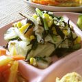 時花菜's cooksnap of when they made 鉄分たっぷり小松菜とひじきのコーンサラダ.