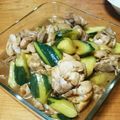 さくりんmama's cooksnap of when they made 鶏肉ときゅうりとパプリカの甘酢炒め.