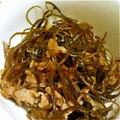 natsu_i's cooksnap of when they made 沖縄料理くぶいりちー（切り昆布の炒め物）.