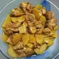 ハッピィ0730's cooksnap of when they made 忙しい日には、鶏じゃがカレー煮.