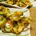 時花菜's cooksnap of when they made サックサク☆セロリの葉のかき揚げ.