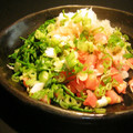 ひさかた's cooksnap of when they made トマトとおかひじきのおろしそば.