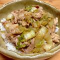 しゅがのすけ's cooksnap of when they made 簡単ブタキムチ丼.