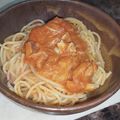 ノンタンオンマ's cooksnap of when they made トマトツナソーススパゲッティ.