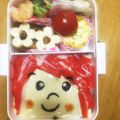 きょなみなみなみなみ's cooksnap of when they made 簡単かわいい☆似顔絵キャラ弁(女の子).