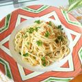 岩船りょうこ's cooksnap of when they made 生ウニのパスタ シチリア風.