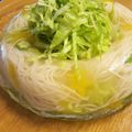 shimaru's cooksnap of when they made 塩ラーメンのゼリー寄せ.