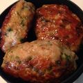 りゅう＆ゆう＆りょう's cooksnap of when they made 豚挽き肉のつくねバーグ.