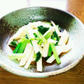ﾁｲﾁｬﾝﾏﾏ's cooksnap of when they made 長芋と小松菜のぽん酢和え.